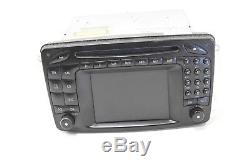01-04 Mercedes W203 C32 C240 CLK55 AMG Comand Navigation Radio CD Display Screen