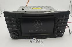 03-08 Mercedes W211 E350 E500 E550 COMAND Stereo Navigation Radio CD OEM