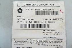 04 05 06 07 Dodge Chrysler Jeep Radio DVD CD AUX Player NAVI Screen RB1 OEM