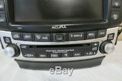 06 07 08 Acura TSX GPS NAVI Screen 6CD AUX XM Radio Player Climate Control OEM
