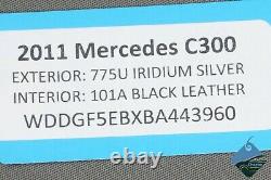 08-11 Mercedes W204 C350 C300 C250 Dashboard Screen Display Monitor Cover Black