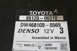 10 11 Toyota Camry SAT Radio CD AUX Player Navi Info GPS Display E7024 JBL OEM