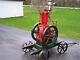1907 Ihc 3hp Vertical Famous Screen Cooled Hit Miss Gas Engine On Original Cart