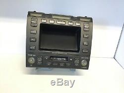 1999 2000 Lexus LS400 Navigation GPS Radio AC Climate Control Assembly Denso OEM