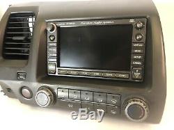 2006-2009 Honda Civic Navigation GPS Radio Touch Display Bezel OEM