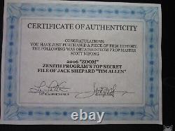 2006 Zoom With Tim Allen Screen Used Movie Props