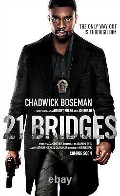 21 Bridges Chadwick Boseman Screen Used Prop Costume Movie Black Panther