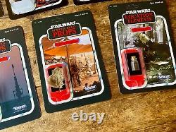 9 Star Wars Custom Kenner Cardbacks Screen-Used Props and More