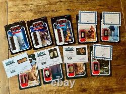 9 Star Wars Custom Kenner Cardbacks Screen-Used Props and More