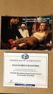 Amazing Screen Used Movie Prop Lot from Quentin Tarantinos Inglorious Basterds