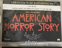 American Horror Story Asylum Evan Peters Screen Used Murder House Coin Lot WithCOA