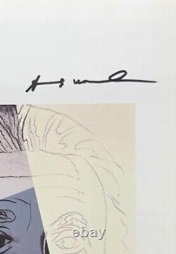Andy Warhol Print Albert Einstein, 1980 Original Hand Signed & COA
