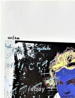 Andy Warhol Print Beethoven, 1987 Original Hand Signed & COA