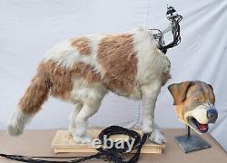Animatronic St. Bernard puppet from Beethoven II (Screen Used) Missy snarl head