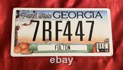 Baby Driver Baby (Ansel Elgort) Screen Used Prop License Plate! COA! Ed Wright