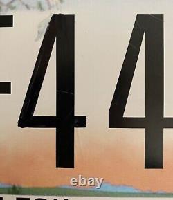 Baby Driver Baby (Ansel Elgort) Screen Used Prop License Plate! COA! Ed Wright
