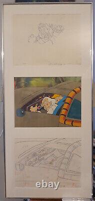 Back To The Future Animated Series Original Screen Used Cel & Artwork Collection