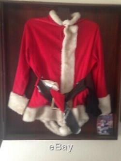 Bad Santa Billy Bob Thornton screen used Santa suit and burglar mask