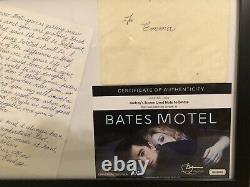 Bates Motel SCREEN USED Prop Letter to Emma-Psycho