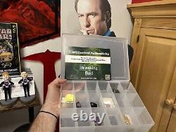 Breaking Bad Screen-Used Prop Hank Schrader's Small Minerals & Box with Sony COA