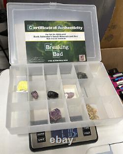 Breaking Bad Screen-Used Prop Hank Schrader's Small Minerals & Box with Sony COA