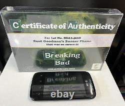 Breaking Bad Screen-Used Prop Saul Goodman's Burner Phone AUTHENTIC Sony COA