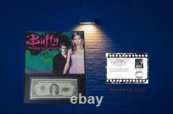 Buffy The Vampire Slayer Screen Used Prop Framed Prop $100 Bill Angel