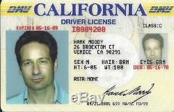 Californication Hank Moody David Duchovny Screen Used ID Wallet Watch COA RARE