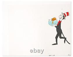 Cat in the Hat Original Animation Cel. Screen Used