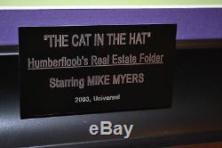 Cat in the Hat SCREEN USED MOVIE PROP Mike Myers AUTOGRAPH SIGNED DVD COA Doll