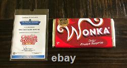 Charlie and the Chocolate Factory Screen Used Movie Prop Wonka Bar Johnny Depp