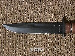 Charlie hunnam (jax teller) screen used and signed ka-bar knife Sons Of Anarchy