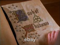 Charmed original screen used prop Book of Shadows page Autograph Autographed TV