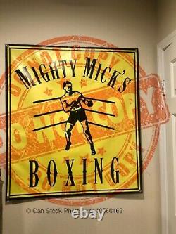 Creed Sylvester Stallone Rocky Balboa Screen Used Prop Banner Mighty Mick Rambo