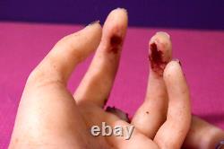 Custom Silicone Severed Hand and Finger HORROR PROP Screen Used SHIPS FREE