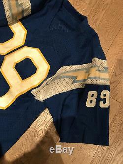Daniel (Ralph Macchio) screen used hero Chargers Jersey from THE KARATE KID