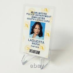 Dexter Screen Used TV Prop Maria Laguerta's Captain ID Badge Original Showtime