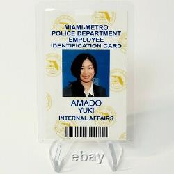Dexter Screen Used TV Prop Yuki Amado's ID Badge Original Showtime Season 3 COA