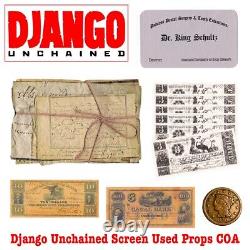 Django Unchained Movie Props Original Set Screen Used COA