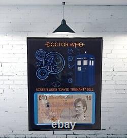 Doctor Who Screen Used Prop Tv David Bill Framed