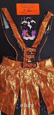 ELVIRA Knott's Scary Farm stage worn costume Cassandra Peterson like screen used