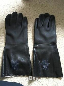 Evan Peters screen worn used prop Rubber Gloves American Horror Story Hotel COA