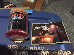 Evil Dead 1 & 2 Screen Used Cabin Prop Lot WithAsh Signed COA & More Necronomicon