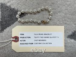 Extremely Rare! Buffy Vampire Slayer Original Screen Used Pearl Bracelet Prop