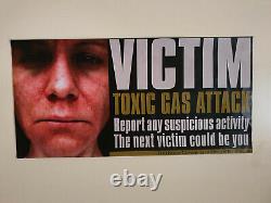 Extremely Rare! Children of Men Original Screen Used Gas Attack Poster MovieProp