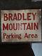 Extremely Rare! Friday The 13th Bradley Mountain Parking Area Screen Used Sign