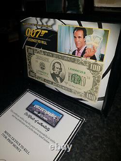 Extremely Rare! James Bond 007 Licence To Kill Original Screen Used Movie Prop