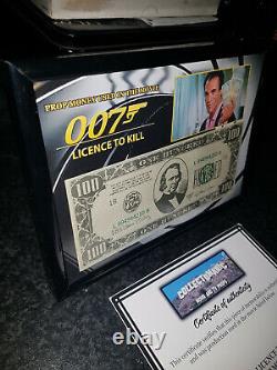 Extremely Rare! James Bond 007 Licence To Kill Original Screen Used Movie Prop