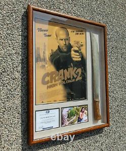 Extremely Rare! Jason Statham Crank 2 Original Screen Used Machete Movie Prop