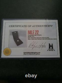 Extremely Rare! Mark Wahlberg Mile 22 Original Screen Used Cesium Vault Prop